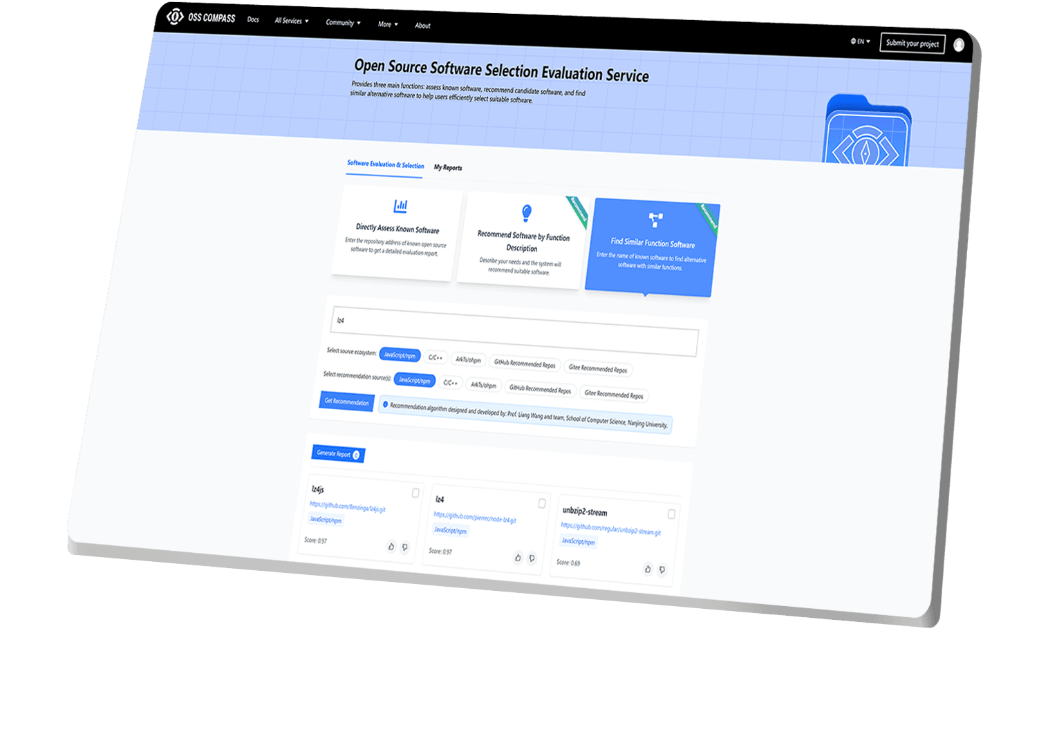 Open Source Selection Evaluation